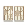 Painting Home ESPRIT Beige Natural Boho 60 x 3 x 90 cm (2 Units)