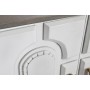 Sideboard DKD Home Decor White Grey Golden Metal Mango wood 152 x 43 x 84 cm
