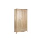 Wardrobe DKD Home Decor Natural Pinewood MDF Wood 90 x 40 x 180 cm