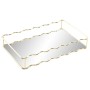 Tray Home ESPRIT Golden Metal Mirror 30 X 18 X 5 CM