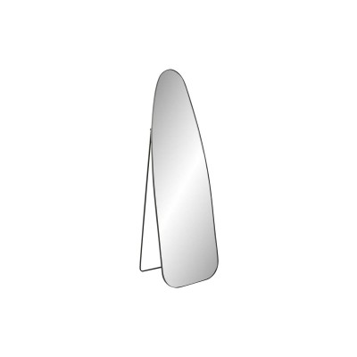 Free standing mirror Home ESPRIT Black Crystal Iron 55 X 48 X 165 CM