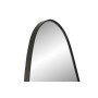 Free standing mirror Home ESPRIT Black Crystal Iron 55 X 48 X 165 CM