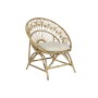 Garden sofa DKD Home Decor White Brown 75 x 50 x 90 cm 80 x 66 x 89 cm 84 x 70 x 90 cm