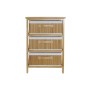 Chest of drawers DKD Home Decor Natural Bamboo Paolownia wood 42 x 32 x 63 cm