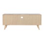 TV furniture DKD Home Decor Natural Metal Rubber wood 120 x 30 x 48 cm