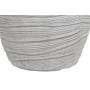 Set of Planters Home ESPRIT Beige Fibreglass Magnesium 45 x 45 x 43 cm (3 Units)