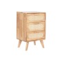 Chest of drawers Home ESPRIT Natural Metal Rubber wood 40 x 30 x 63 cm