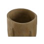 Vase Home ESPRIT Marron Résine Visage 15 x 15 x 31 cm