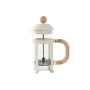 Cafetière with Plunger Home ESPRIT White Natural Stainless steel polypropylene 350 ml 13 x 8 x 19 cm
