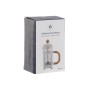Cafetière with Plunger Home ESPRIT White Natural Stainless steel polypropylene 350 ml 13 x 8 x 19 cm