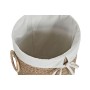Set de basket Home ESPRIT Crème Naturel Herbier marin (2 Pièces)