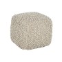 Repose-pied Home ESPRIT Beige 45 x 45 x 45 cm
