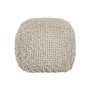 Repose-pied Home ESPRIT Beige 45 x 45 x 45 cm
