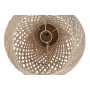 Lamp Shade Home ESPRIT Natural Bamboo Teak 35 x 35 x 85 cm (2 Units)