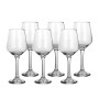 Set de verres à vin Home ESPRIT Transparent Verre 410 ml (6 Unités)