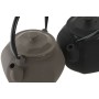 Teapot Home ESPRIT Black Beige Stainless steel Iron 780 ml (2 Units)