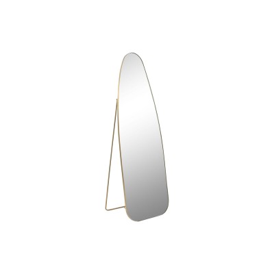 Free standing mirror Home ESPRIT Golden Crystal Iron 55 X 48 X 165 CM