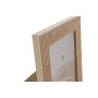 Photo frame Home ESPRIT Brown Beige Velvet Crystal Modern (4 Units)