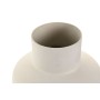 Vase Home ESPRIT White Golden Aluminium Modern 16 x 16 x 31 cm