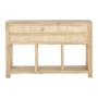 Console Home ESPRIT bois mindi 120 x 30 x 80 cm
