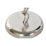 Table d'appoint Home ESPRIT Argenté 35 x 35 x 61 cm