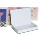 Decorative box Home ESPRIT Multicolour Cardboard (6 Units)