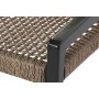 Siège Home ESPRIT Noir Teck Fibre synthétique 65 X 62 X 72 CM