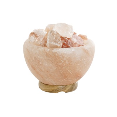 Décoration lumineuse DKD Home Decor Sel Orange 15 W 15 x 15 x 12 cm