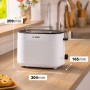 Grille-pain BOSCH TAT2M121 Blanc 950 W