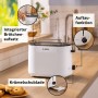 Grille-pain BOSCH TAT2M121 Blanc 950 W
