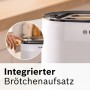 Grille-pain BOSCH TAT2M121 Blanc 950 W