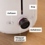 Toaster BOSCH TAT2M121 White 950 W