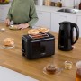 Toaster BOSCH TAT3P423 Black 970 W
