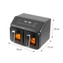 Friteuse à Air Eldom FR210 dualcrisp 8 L
