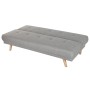 Sofabed Home ESPRIT Grey Cream Scandi 172 x 80 x 76 cm