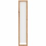 Shoe Rack White Oak 70 x 25 x 125 cm