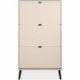 Shoe Rack VIGO 49A Beige 70 x 24 x 125 cm