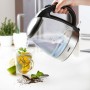 Bouilloire DOMO DO9218WK Argenté Acier inoxydable Verre 2200 W 1,2 L