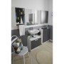 Under Sink Cabinet Versa White Grey Wood Melamin 59 x 38 x 53,5 cm