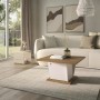 Centre Table Diagone White Oak 69 x 69 x 38 cm