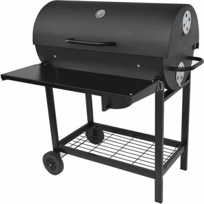 Coal Barbecue with Cover and Wheels Fieldmann FZG 1007 Black