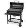 Coal Barbecue with Cover and Wheels Fieldmann FZG 1007 Black