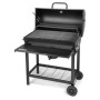 Coal Barbecue with Cover and Wheels Fieldmann FZG 1007 Black