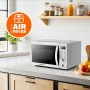 Micro-ondes avec Gril Grunkel MW-28AIRFRYER 900 W Argenté