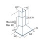 Conventional Hood Cata OMEGA II 600WH White 270 W