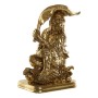 Figurine Décorative DKD Home Decor Doré Colonial Singe Feuille d'une plante 16,5 x 10,6 x 22,5 cm