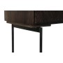 Sideboard DKD Home Decor Black Dark brown Metal Mango wood 84 x 43 x 153,5 cm