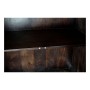 Sideboard DKD Home Decor Black Dark brown Metal Mango wood 84 x 43 x 153,5 cm