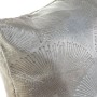 Cushion DKD Home Decor Grey Polyester Aluminium Traditional