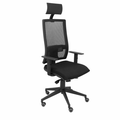 Chaise de Bureau avec Appui-tête Horna bali Piqueras y Crespo BALI840 Noir
